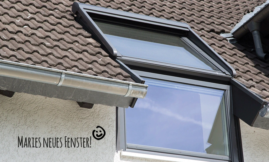 Marie's neues Fenster